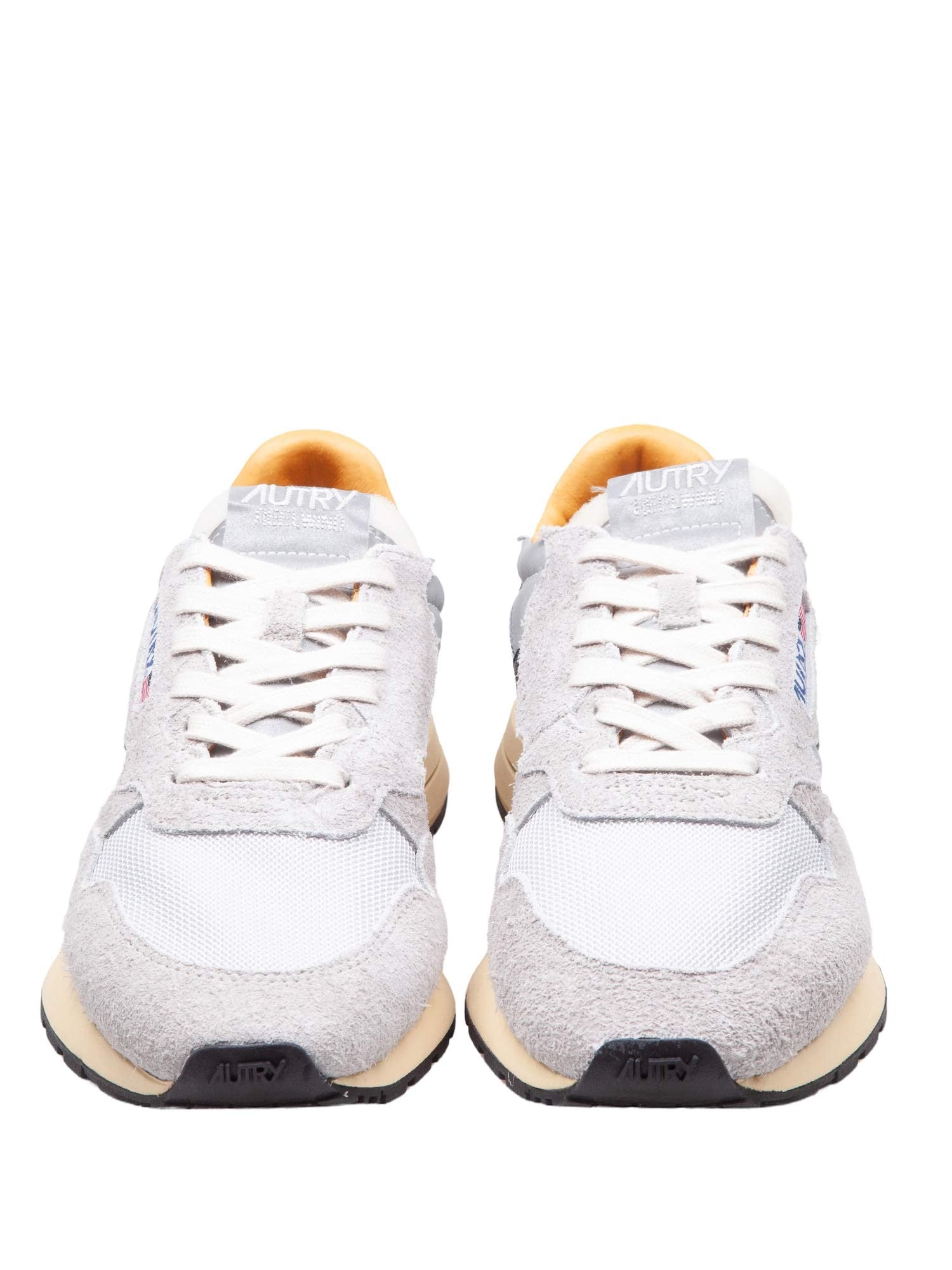 AUTRY SNEAKERS REELWIND LOW IN SUEDE E NYLON COLORE GRIGIO