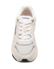 AUTRY SNEAKERS HYPERWAY IN SUEDE COLORE SABBIA E SILVER