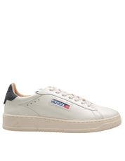 AUTRY SNEAKERS DALLAS LOW IN PELLE COLORE BIANCO CREMA E BLU