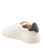 AUTRY SNEAKERS DALLAS LOW IN PELLE COLORE BIANCO CREMA E BLU