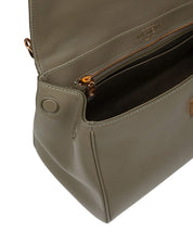 DOLCE & GABBANA VINTAGE MY SICILY CARAMEL LEATHER BAG