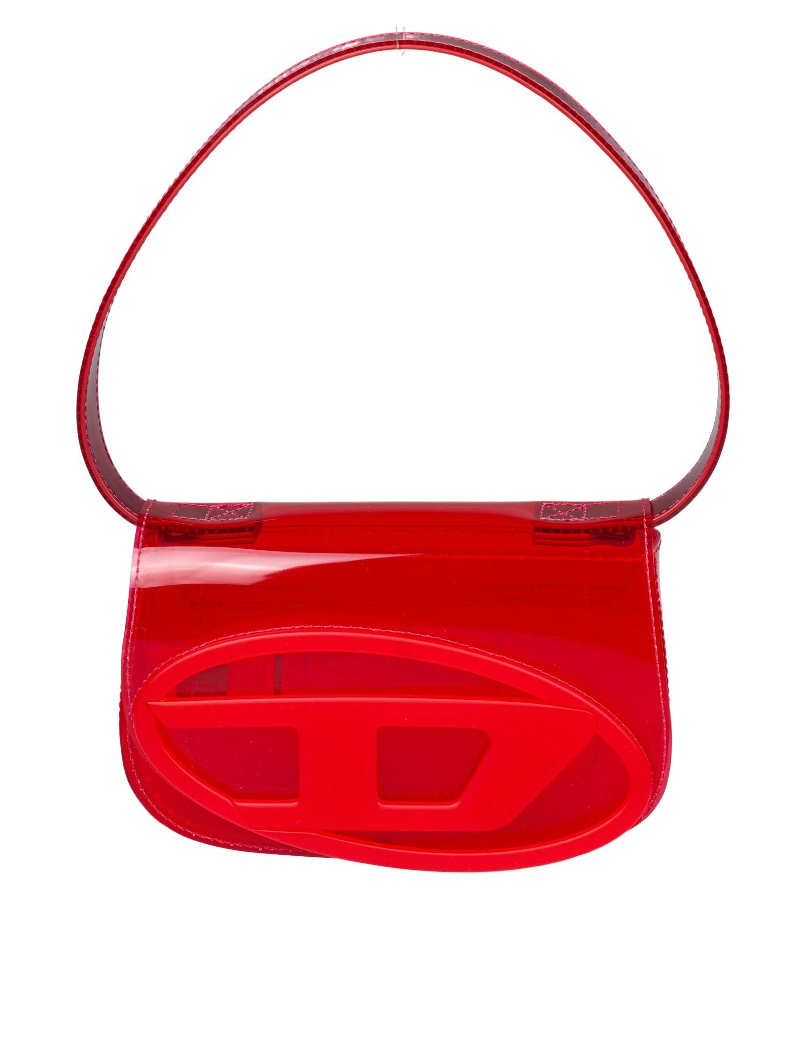DIESEL 1DR TPU HANDBAG, RED
