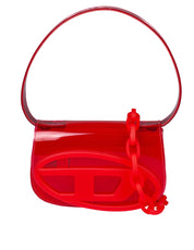 DIESEL 1DR TPU HANDBAG, RED