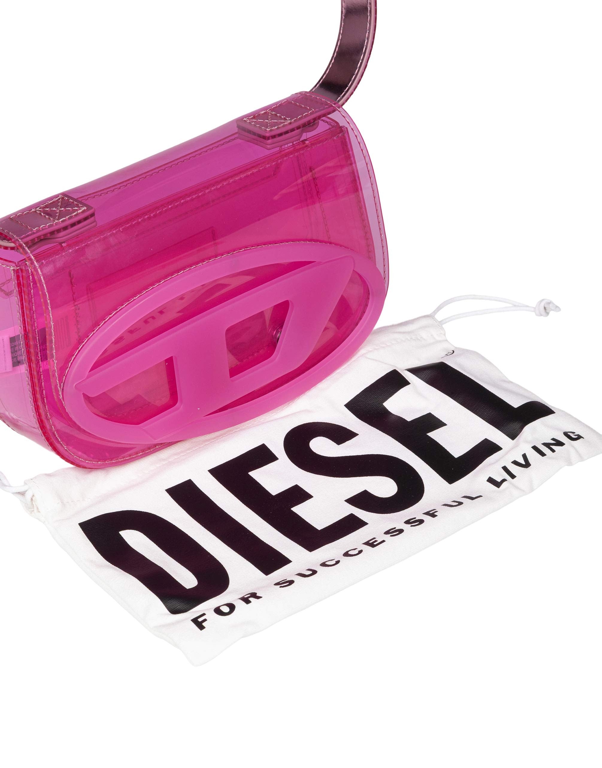 DIESEL BORSA A MANO 1DR IN TPU COLORE ROSA