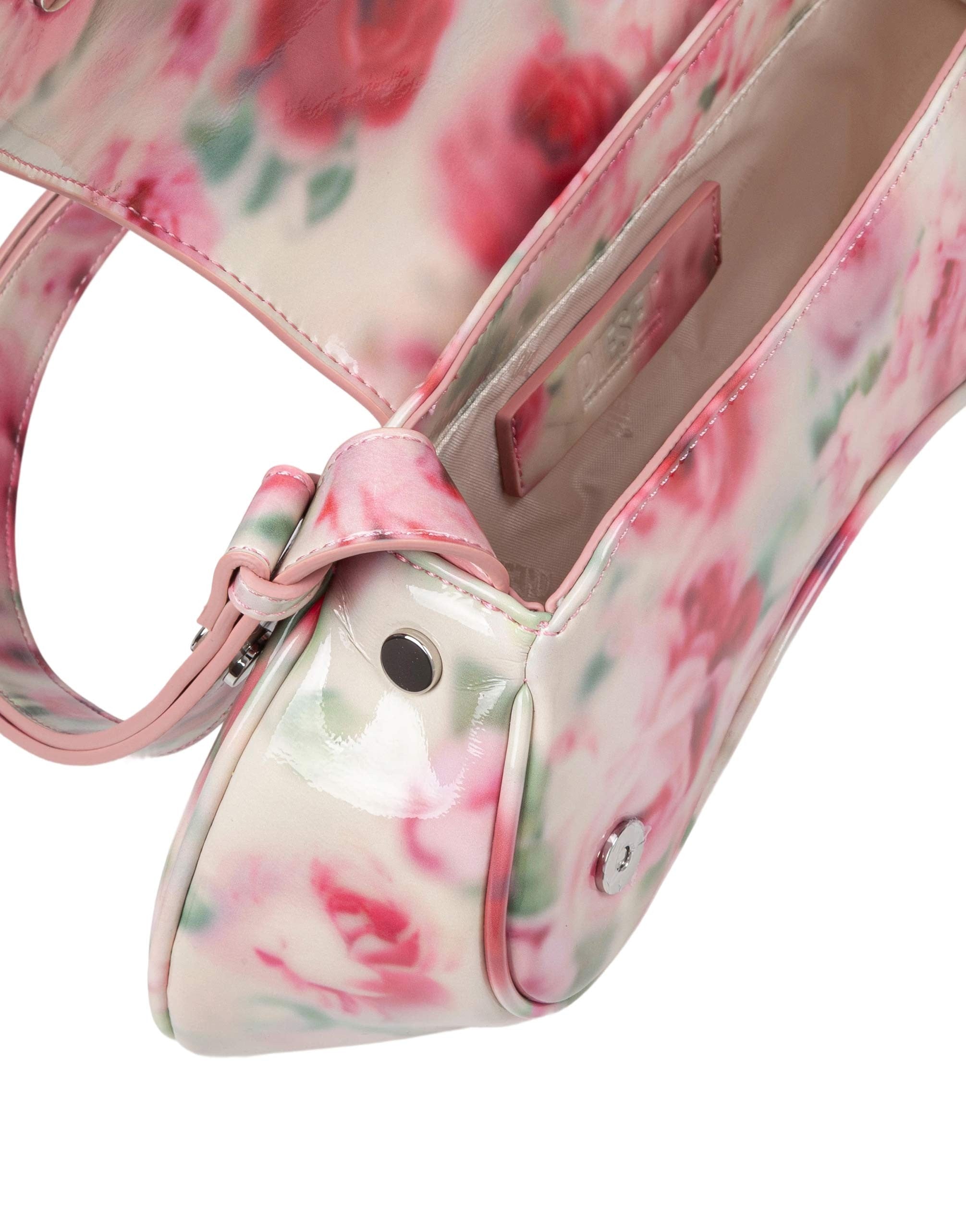 DIESEL PLAY BAG IN GLOSSY PRINTED PU WITH ALL-OVER PRINT