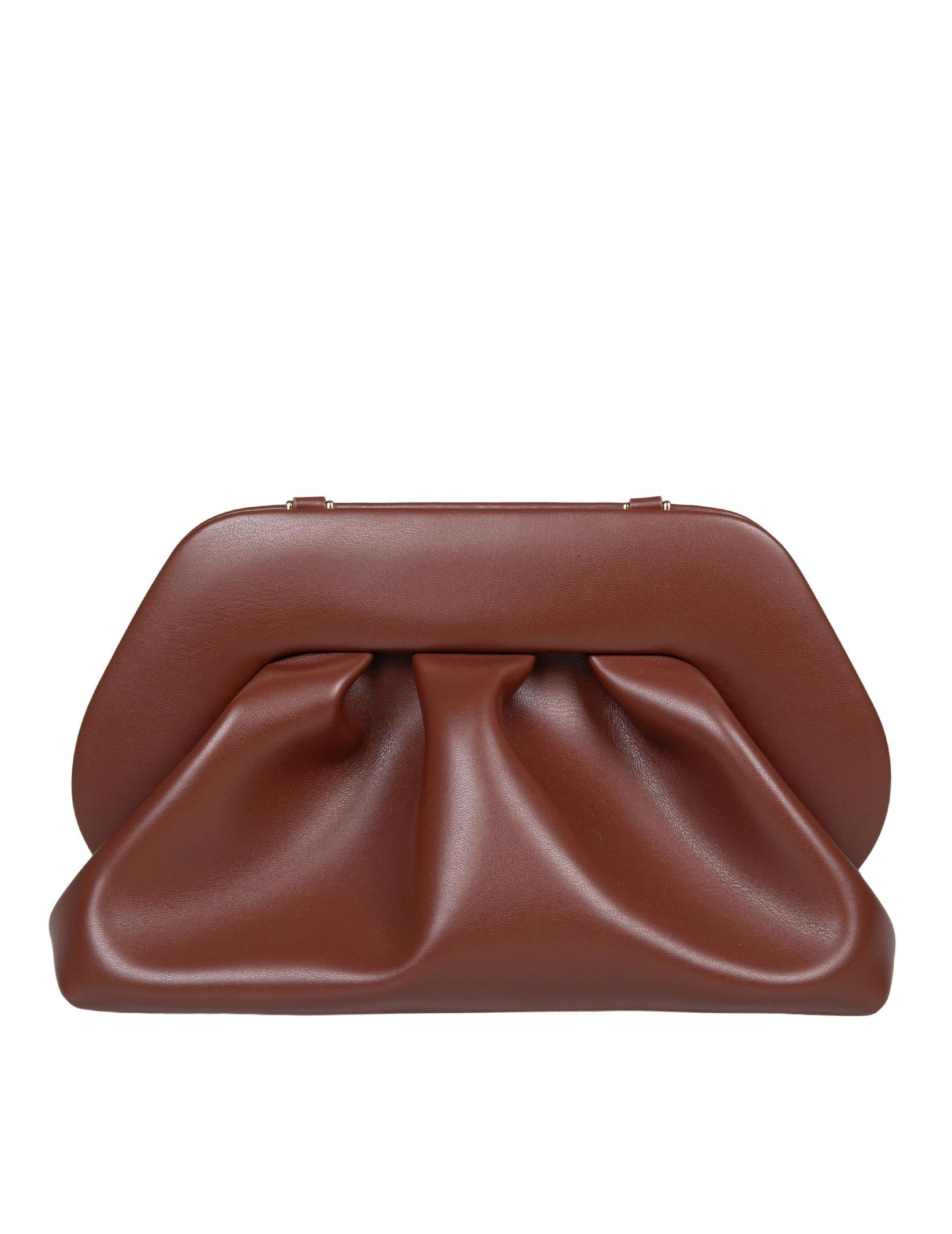 THEMOIRè BORSA A MANO BIOS IN ECOPELLE COLORE MARRONE
