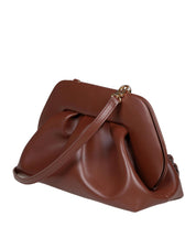 THEMOIRè BORSA A MANO BIOS IN ECOPELLE COLORE MARRONE