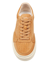 Ghoud Pads Low Suede Sneakers, Copper Color