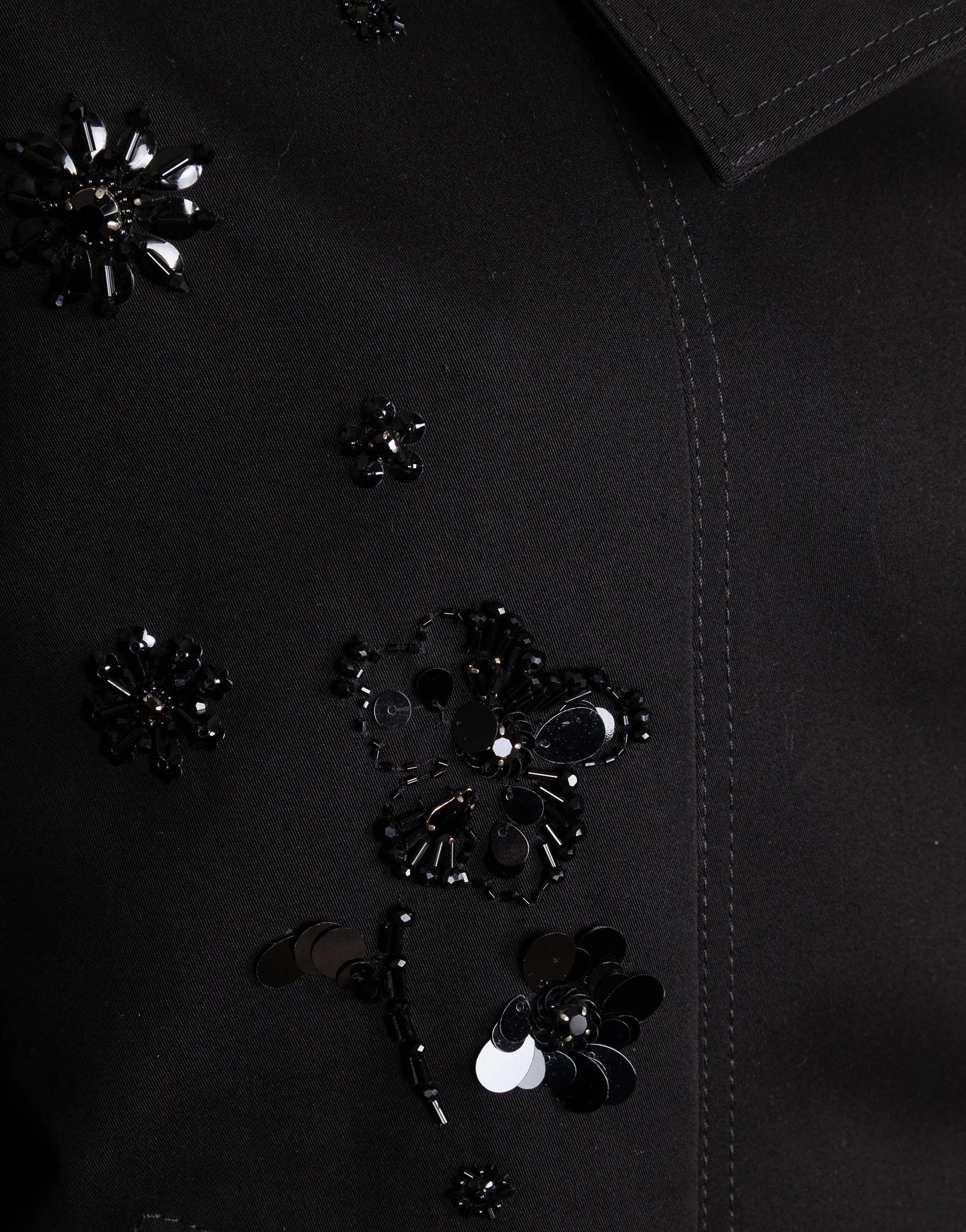 GOLDEN GOOSE GIACCA IN DENIM JOURNEY COLORE NERO