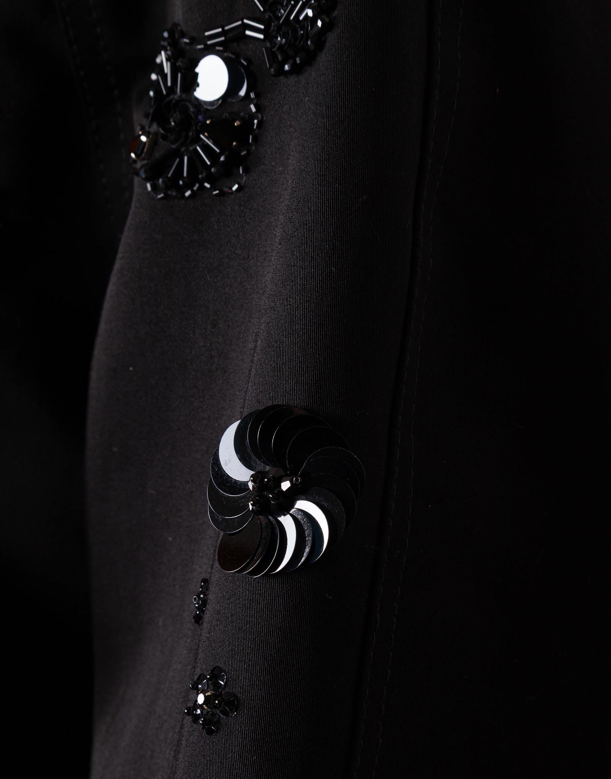GOLDEN GOOSE GIACCA IN DENIM JOURNEY COLORE NERO