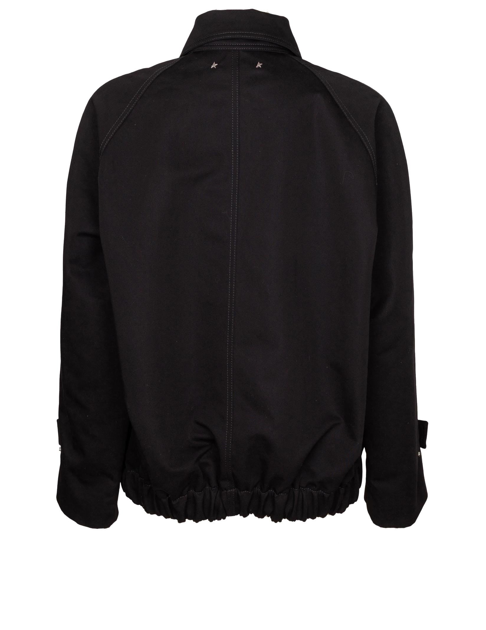 GOLDEN GOOSE GIACCA IN DENIM JOURNEY COLORE NERO