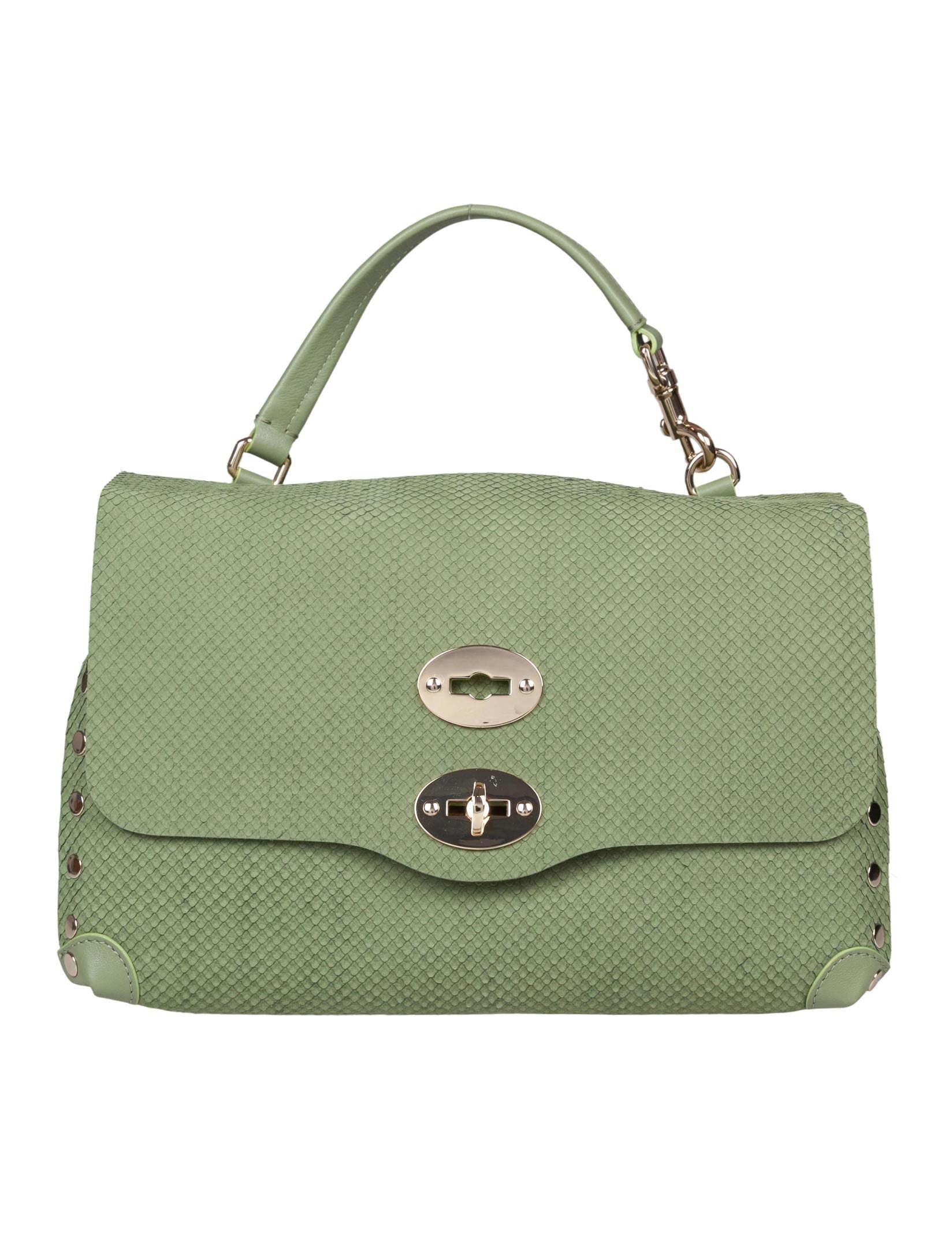 ZANELLATO AMORETTO S HANDBAG IN GREEN LEATHER