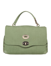ZANELLATO AMORETTO S HANDBAG IN GREEN LEATHER