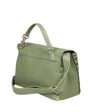 ZANELLATO AMORETTO S HANDBAG IN GREEN LEATHER