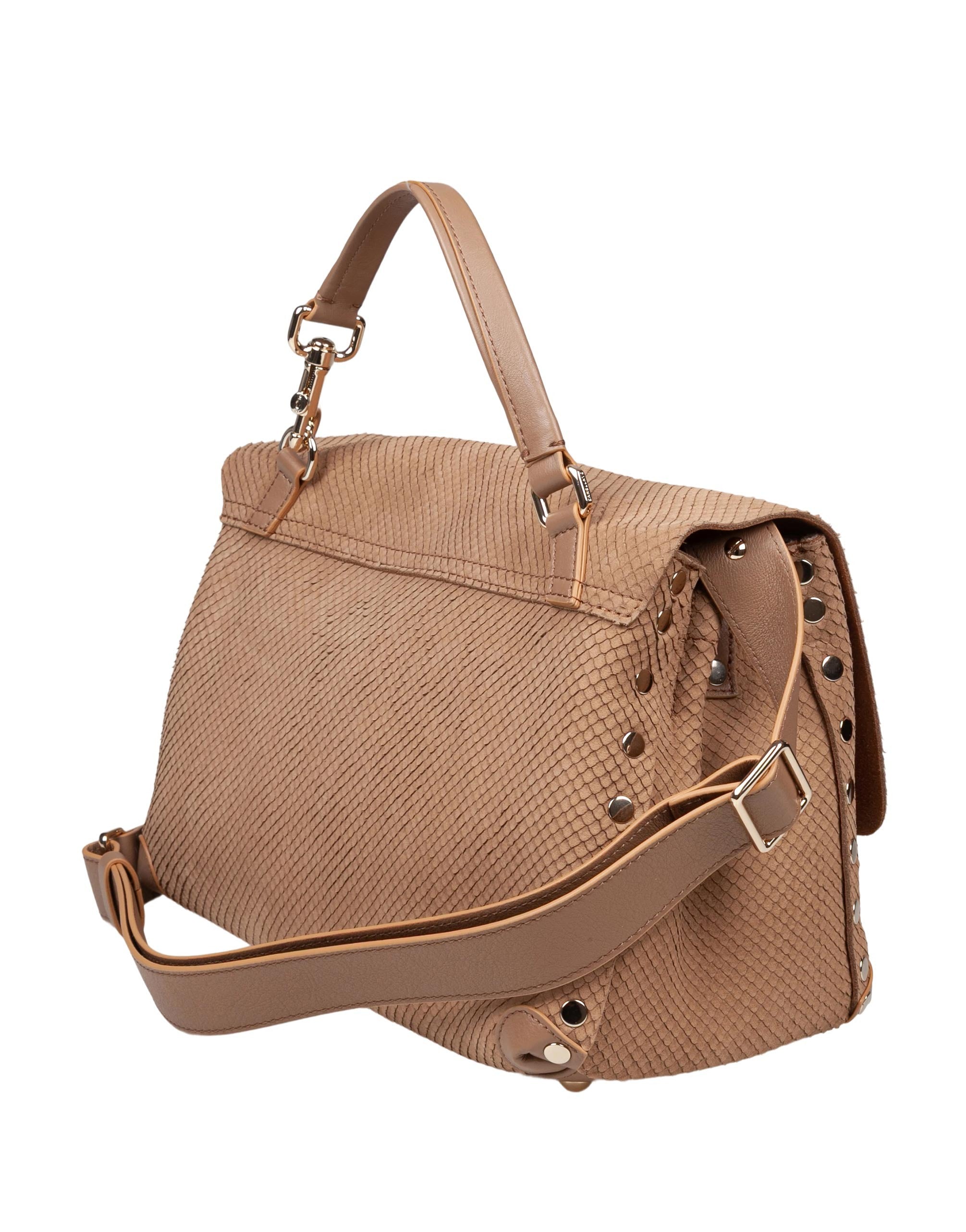 ZANELLATO AMORETTO S HANDBAG IN BEIGE LEATHER