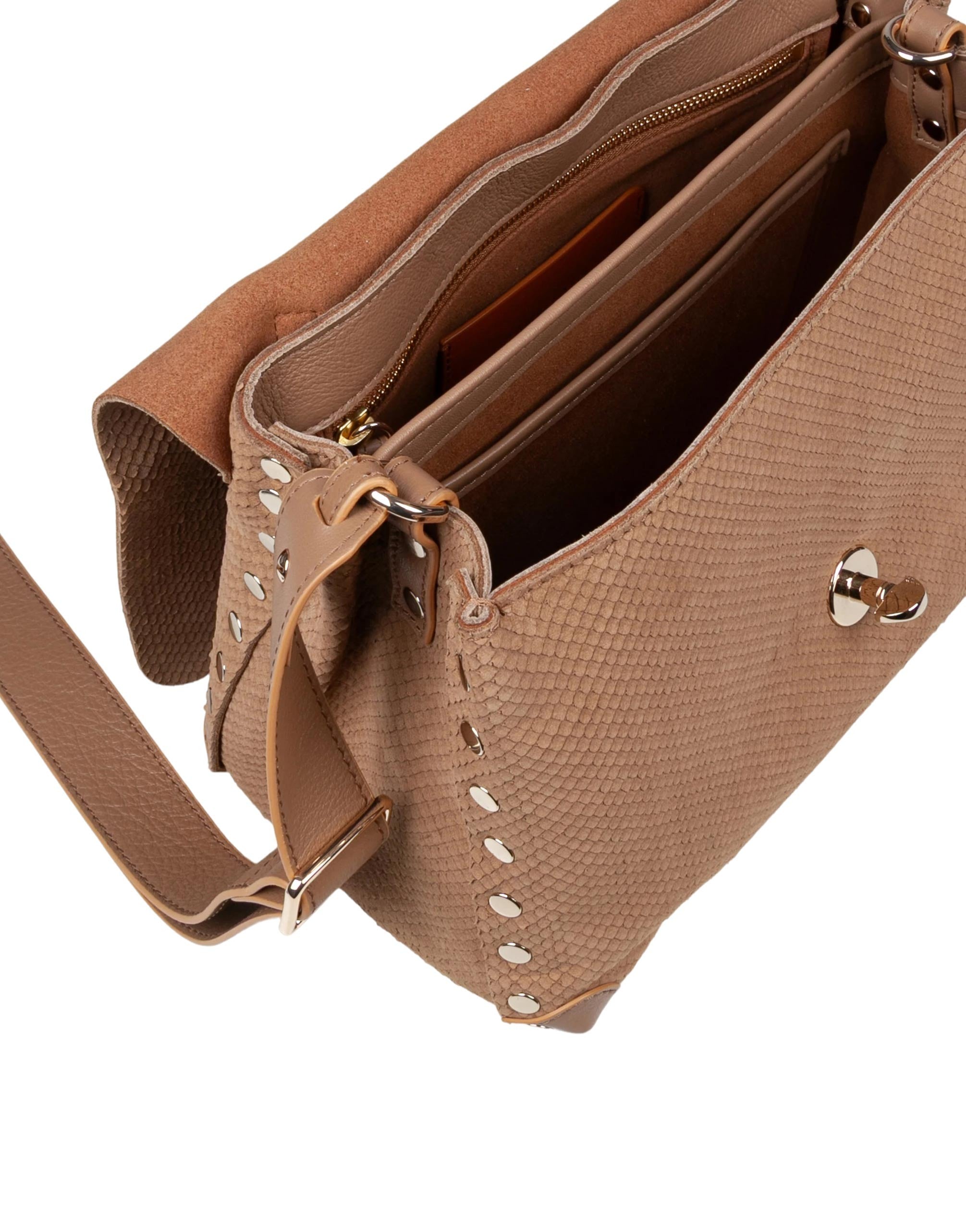 ZANELLATO AMORETTO S HANDBAG IN BEIGE LEATHER