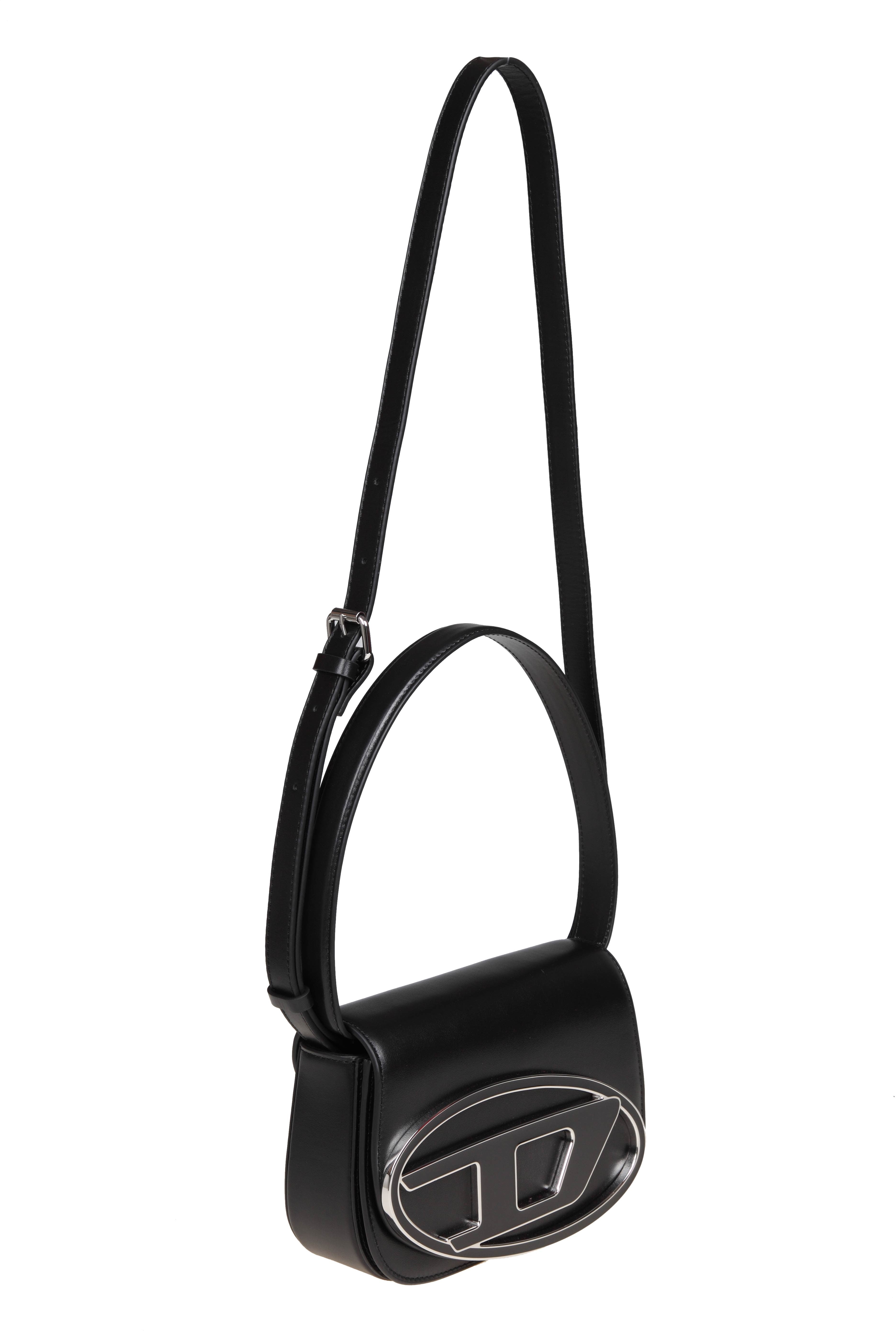 DIESEL BORSA A SPALLA 1DR IN PELLE NERA