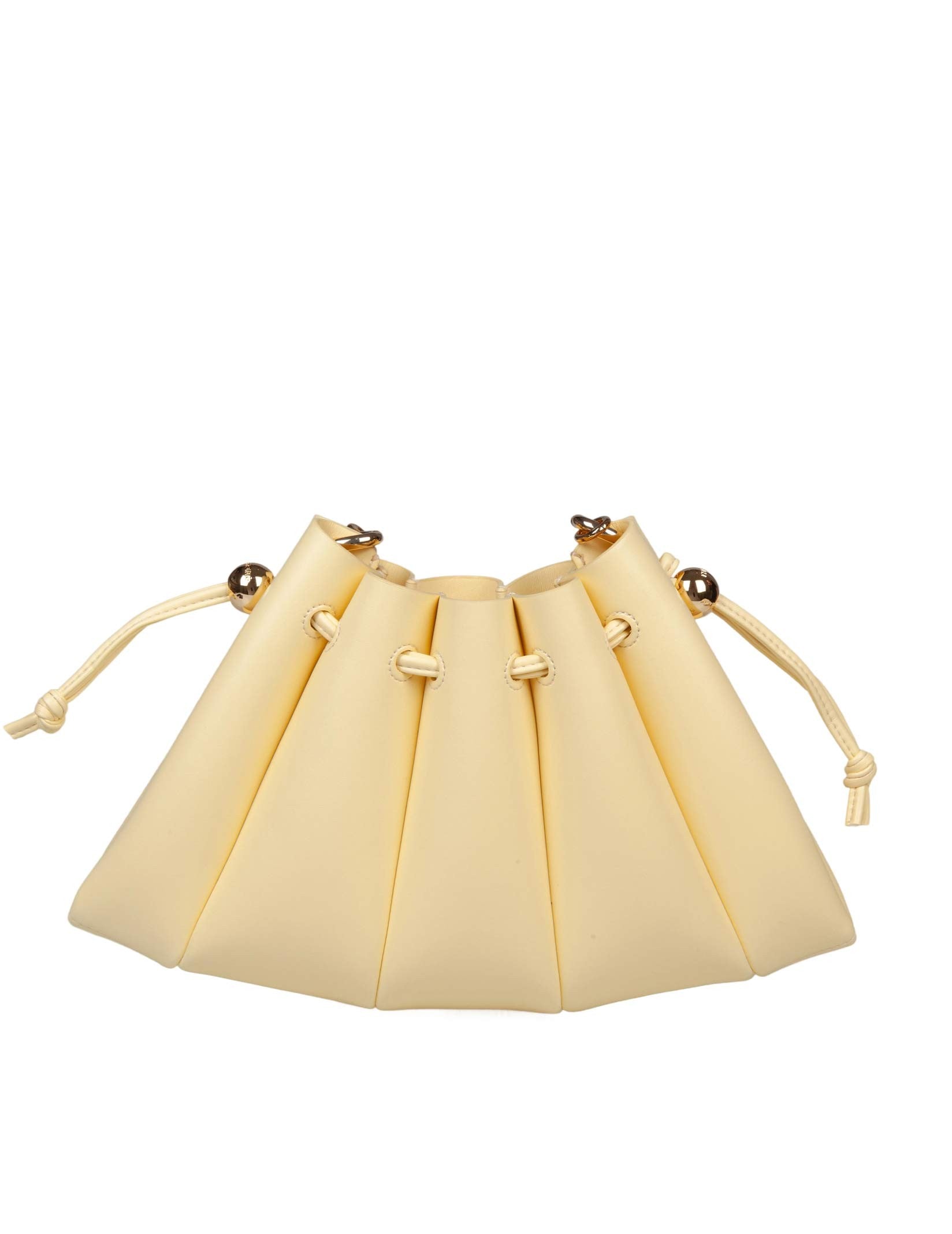 THEMOIRè BORSA CALIPSO IN PELLE VEGANO COLORE GIALLO