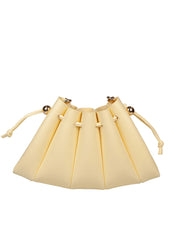 THEMOIRè BORSA CALIPSO IN PELLE VEGANO COLORE GIALLO