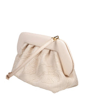 THEMOIRè BIOS EMBROIDERED CANVAS HANDBAG