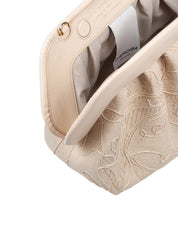 THEMOIRè BIOS EMBROIDERED CANVAS HANDBAG