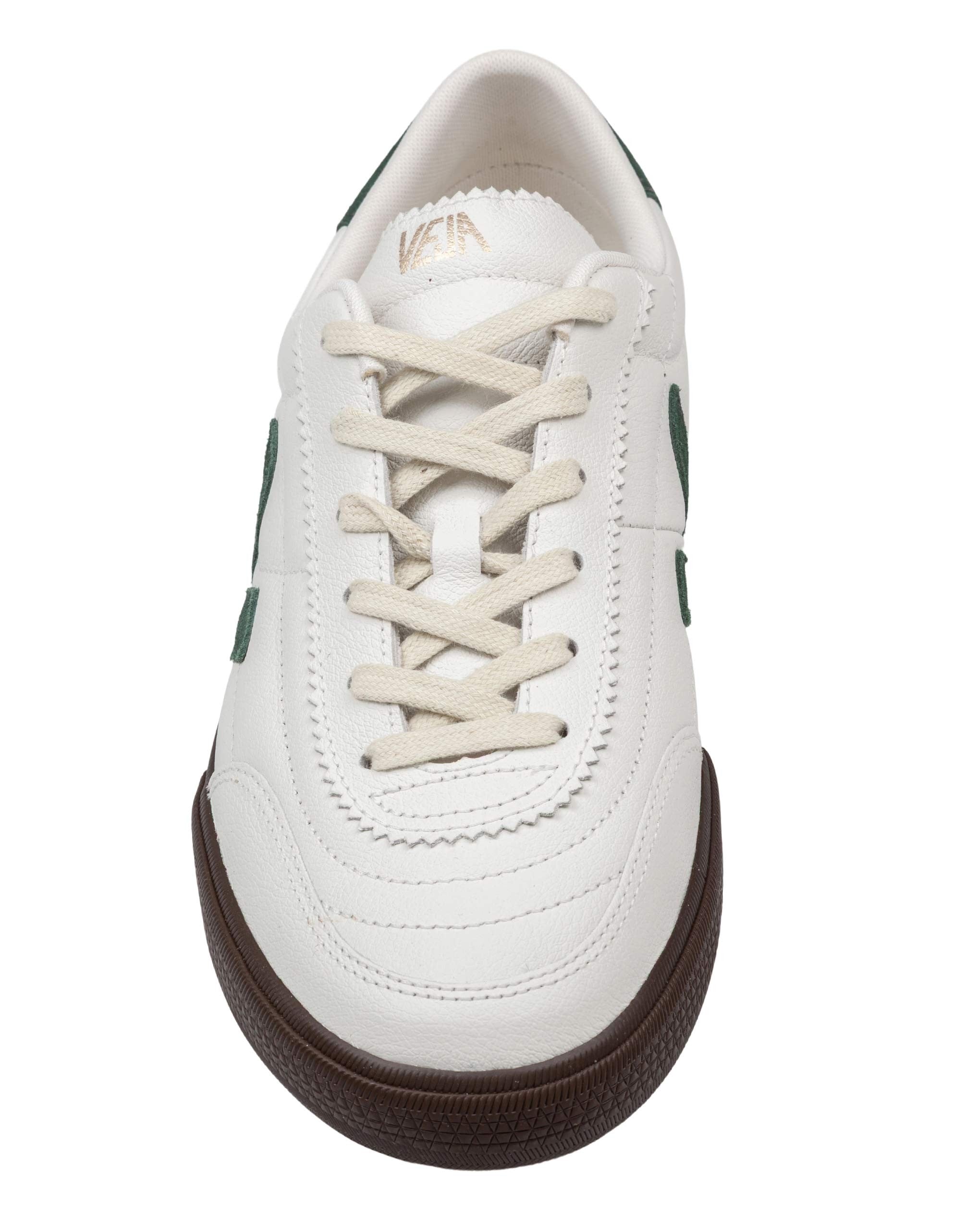 VEJA SNEAKERS PANENKA IN PELLE COLORE BIANCO E VERDE