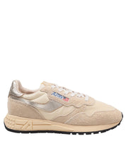 AUTRY SNEAKERS REELWIND LOW IN SUEDE E NYLON COLORE ECRU'