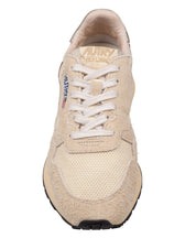 AUTRY SNEAKERS REELWIND LOW IN SUEDE E NYLON COLORE ECRU'