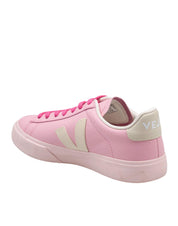 VEJA SNEAKERS CAMPO CHROMEFREE IN PELLE COLORE ROSA