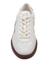 VEJA VOLLEY LEATHER SNEAKERS, WHITE AND PLATINUM