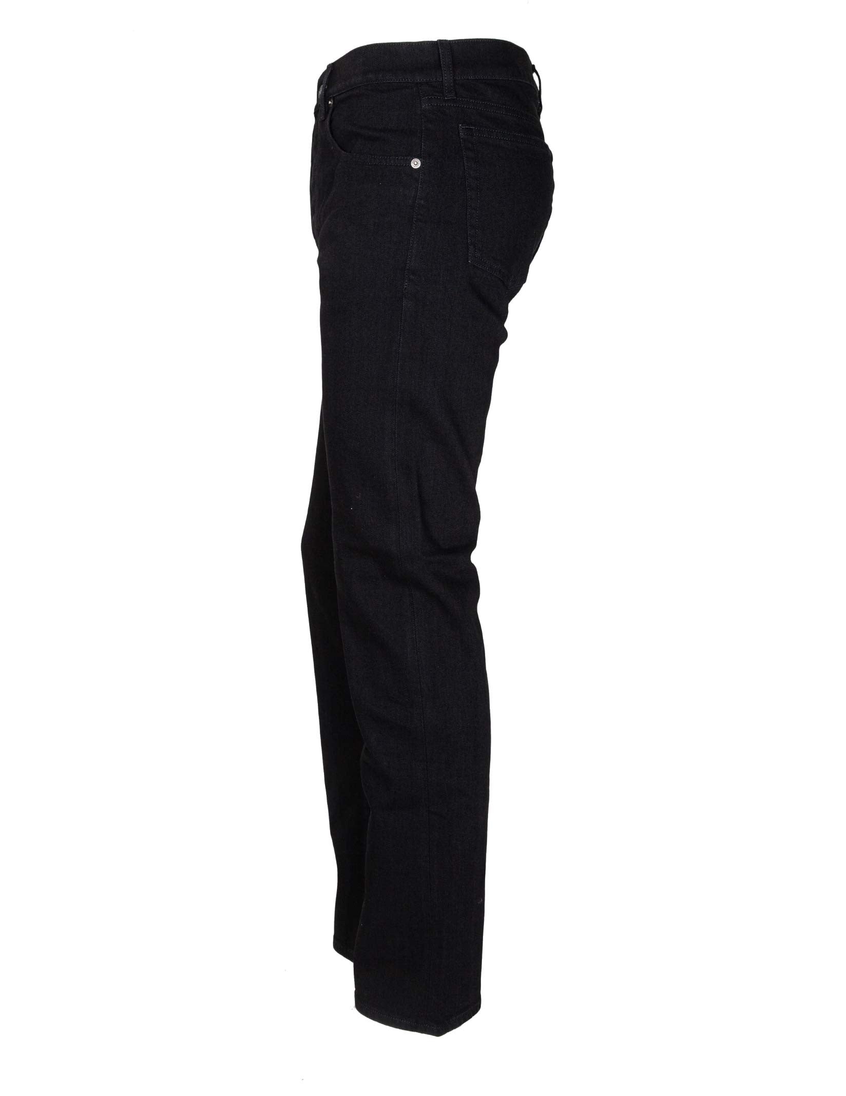 GOLDEN GOOSE JEANS PATRICK DENIM PANTS, BLACK