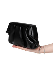 THEMOIRè BORSA A MANO AFRODITE IN TESSUTO VEGANO COLORE NERO
