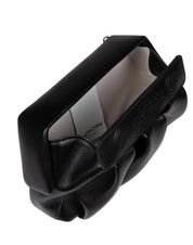 THEMOIRè BORSA A MANO AFRODITE IN TESSUTO VEGANO COLORE NERO
