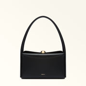 FURLA BORSA A SPALLA NICOLE M BOSTON IN PELLE COLORE NERO