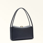 FURLA BORSA A SPALLA NICOLE M BOSTON IN PELLE COLORE BLU