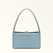 FURLA BORSA A SPALLA NICOLE M BOSTON IN PELLE COLORE CARTA DA ZUCCHERO