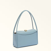 FURLA BORSA A SPALLA NICOLE M BOSTON IN PELLE COLORE CARTA DA ZUCCHERO
