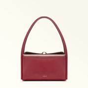 FURLA BORSA A SPALLA NICOLE M BOSTON IN PELLE COLORE CILIEGIA