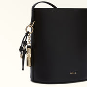 FURLA BORSA SECCHIELLO ROXIE S IN PELLE COLORE NERO