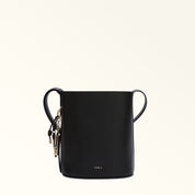 FURLA BORSA SECCHIELLO ROXIE S IN PELLE COLORE NERO
