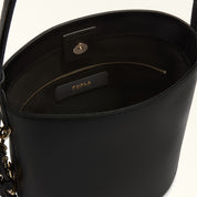 FURLA BORSA SECCHIELLO ROXIE S IN PELLE COLORE NERO