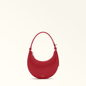 BORSA HOBO MINI FURLA DELIZIA IN PELLE COLORE ROSSO