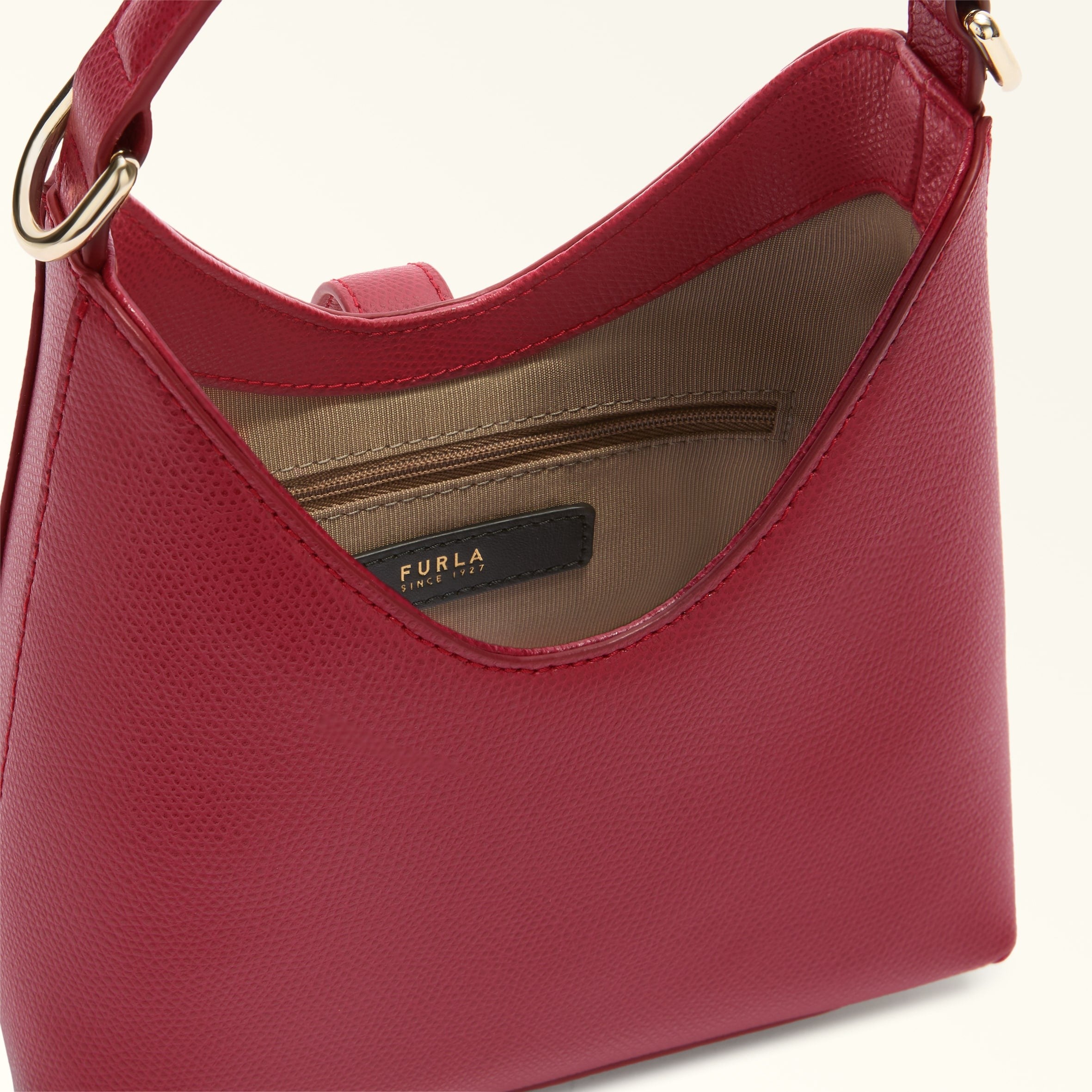FURLA BORSA IRIDE MINI IN PELLE COLORE CILIEGIA