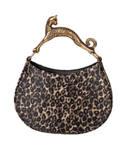 LANVIN HOBO BAG PM WITH CAT HANDLE