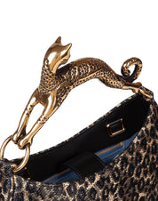 LANVIN HOBO BAG PM WITH CAT HANDLE