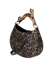 LANVIN HOBO BAG PM WITH CAT HANDLE