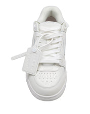 OFF WHITE OUT OF OFFICE LEATHER SNEAKERS IN WHITE