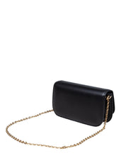DOLCE & GABBANA BORSA A TRACOLLA 3.5 IN PELLE CON LOGO DG