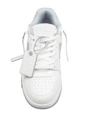 OFF WHITE OUT OF OFFICE LEATHER SNEAKERS IN WHITE