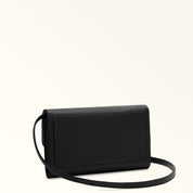 FURLA BORSA A TRACOLLA SFERA IN PELLE COLORE NERO